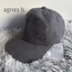 51st様専用　[新品] agnes b. ロゴキャップ　タグ付　レディース