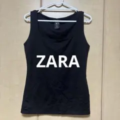 ZARA Basics　タンクトップ　ブラック　Mサイズのサムネイル