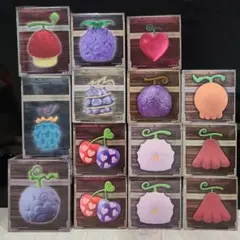 ONE PIECE　悪魔の実ルームライト　14点セット