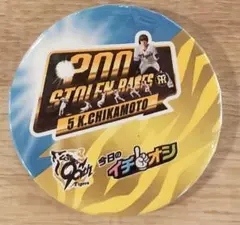 阪神タイガース　近本光司　200盗塁記念　イチオシ缶バッジ