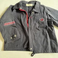 GAP 黒いジャケット 赤い裏地