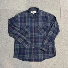 Mollusk 長袖チェックシャツ M