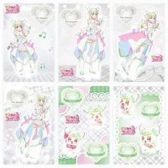 キミとアイドルプリキュア♪ ミニアクリルスタンドVol.4①～⑥コンプセット