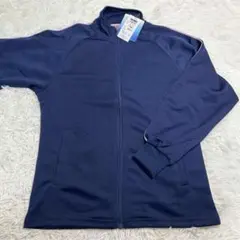 新品タグ付き ジャージ上 体操服 運動 部活 修学旅行 ネイビー