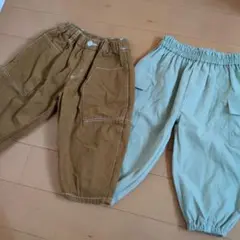 ワイドコクーンパンツ　カーゴパンツ