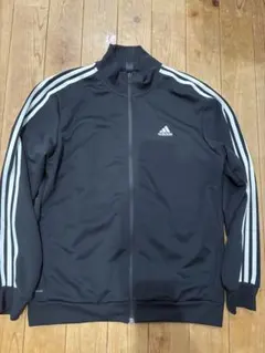 adidas ジャージ ジャケット 黒