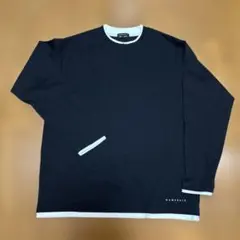 メンズ Lサイズ　Tシャツ 重ね着風