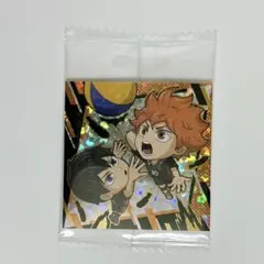 匿名配送　ハイキュー!!　シールウエハース にふぉるめーしょん レア 日向・影山