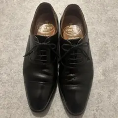 スコッチグレイン HIROKAWA ブラックドレスシューズ