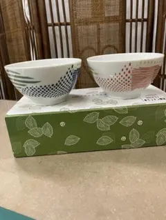 【新品・非売品】SOU・SOU × 宇治田原製茶場 美濃焼 ペアお茶碗 セットのサムネイル