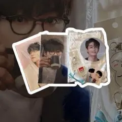 チェ、ジョンヒョプ　アイドル フォトカード キーホルダー セット