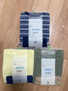 【新品未着用】 UNIQLO ユニクロ　AIRism 半袖パジャマ　160