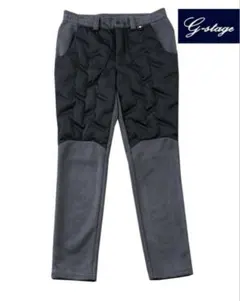 新品 G-stage 高級ダウン ハイブリッドパンツ 定2.5万48ムータマリン