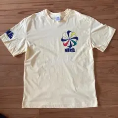 NIKE 風車ロゴ Tシャツ 90s復刻 イエロー Mサイズ