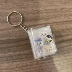 ボンボンドロップシール ミニシール帳 キーホルダー ちいかわ ハチワレ うさぎ