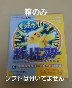 2025年最新】ポケットモンスター ピカチュウ 専用ダウンロードカードの