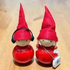 新品未使用 アーリッカ トントゥ 2人セット / ヘッドフォン 、バッグの女の子