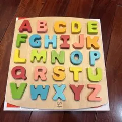 Hape(ハペ) アルファベット パズル 知育玩具 3歳~ 木製