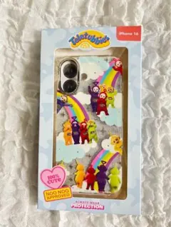 【SKINNYDIP】スマホケース for iPhone16（テレタビーズ）