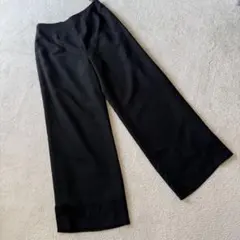 SPECCHIO スペッチオ ワイドパンツ ブラック 40 フォーマルスラックス