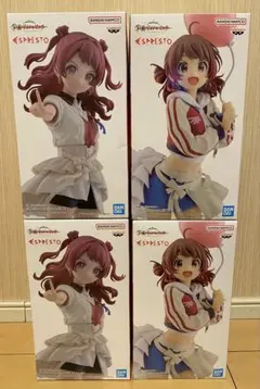 学園アイドルマスター ESPRESTO 花海咲季 花海佑芽 フィギュア4個セット