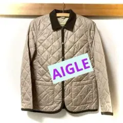 663【週末お値下げ 美品】AIGLE キルティングジャケットMサイズ