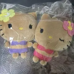 サンリオ ハローキティ ニコぬいキーホルダー 日焼けキティ キーホルダー ギャル