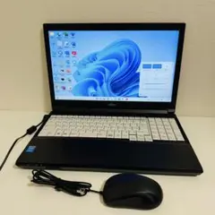 Y258 富士通ノートパソコン i5 SSD高速 Windows11オフィス付き
