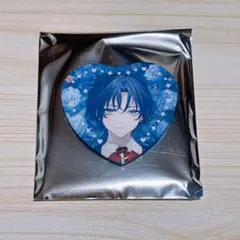 バレンタイン 花籠つばさ ハート缶バッジ