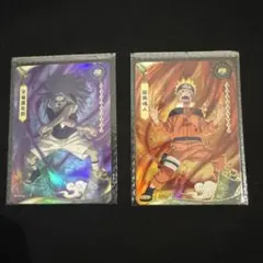 NARUTO PR うずまきナルト 九尾うちはサスケ 呪印 未開封2点セット