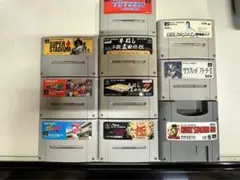 ［50代男のなつかしのゲーム］スーパーファミコン　ソフトまとめ売り