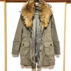 SABELLA  リアルファー仕様キルティングライナー付きジャケット♪