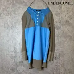 UNDERCOVER 異素材 切り替えし デザイントップス ブラウス R555のサムネイル