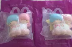 マクドナルド ハッピーセット リトルツインスターズ キキ＆ララのお星さまスタンプ