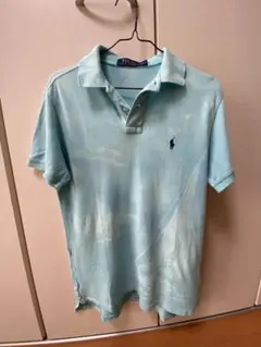 ポロ・ラルフ・ローレン 水色 ポロシャツ