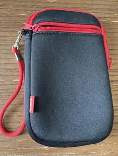 Nintendo 3DS LL ケース 黒赤