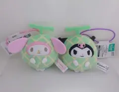 サンリオキャラクターズ フルーツきぐるみマスコット メロン マイメロ クロミ