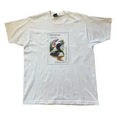 ミネソタ州 切手デザイン Tシャツ XL