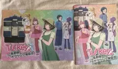 【非売品】Turkey × 長野県ボウリング場協会 クリアファイル・ノート