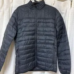 GAP ダークグレー キルティングダウンジャケットメンズ　sサイズ