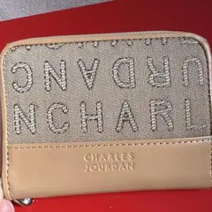 期間限定セールCHARLES JOURDAN ロゴ刺繍コインケース