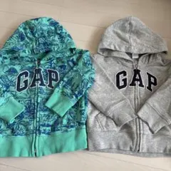 GAP パーカー 2点セット　90c 記名なし