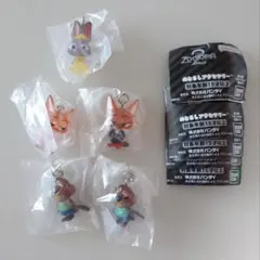 ガシャポン ズートピア2 めじるしアクセサリー ニック ジュディ ニブルズ