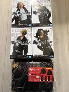 東京リベンジャーズ フィギュア4体セットとジャケット