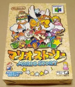 【外箱&説明書付き】マリオストーリー ニンテンドー64