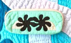 在庫一掃セール!! シンプルペンケース♡ガーデニア♡ペールグリーン♡ハワイアン