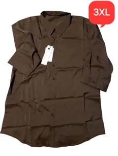 ブラック 3XL 長袖シャツ