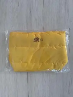 イエローポーチ キャラクター付き