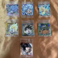 ドラゴンボールウエハース　メカ×デフォルメシール　6セット