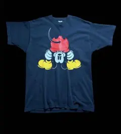 ビンテージ　ディズニー　Tシャツ　90s 逆さミッキーのサムネイル